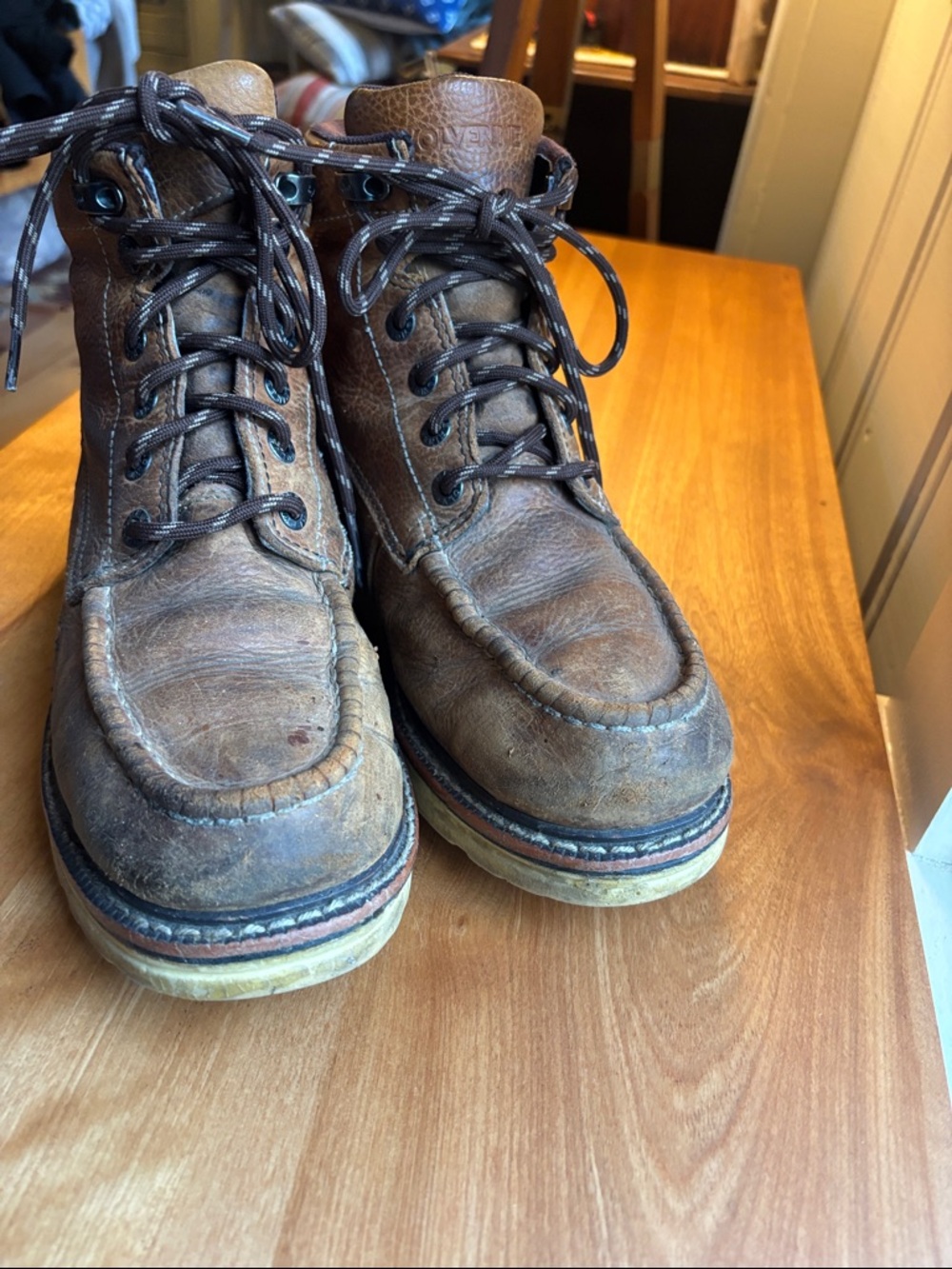 Wolverine Durashocks wedge work boots - Picture 3 of 5